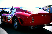 250 GTO s/n 3943GT after the race.  It finished 3rd behind a fast Morgan and a Corvette.