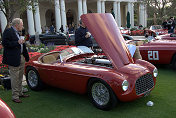 Best of Show competition Ferrari - 166 MM Barchetta Touring #0006M of Brian Ross