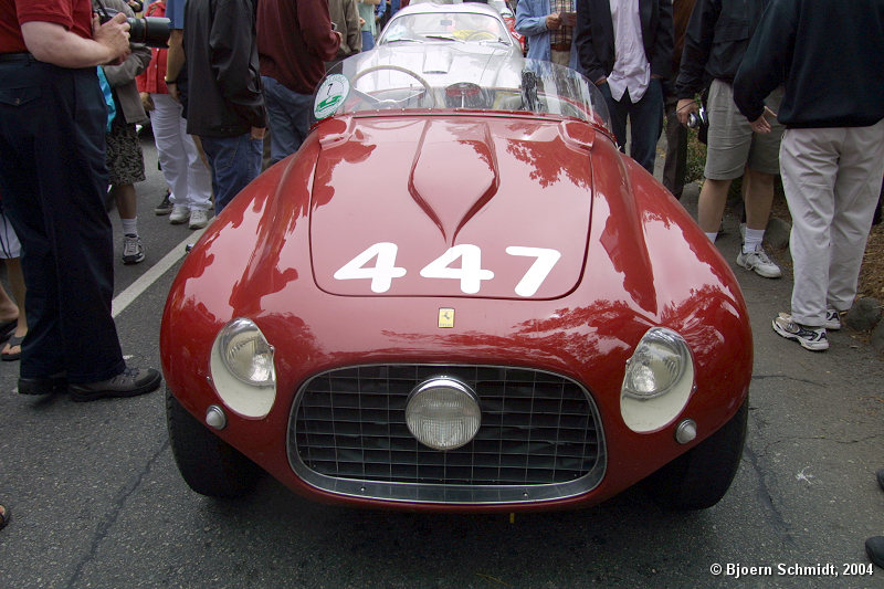 Ferrari 166 MM/53 Vignale Spyder s/n 0290M