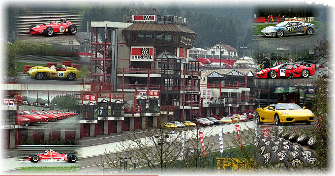 Impressions of the Spa Ferrari Days, 28th april - 1st may 2000