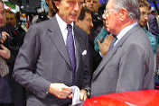 Luca di Montezemolo and Sergio Pininfarina