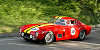 Ferrari on the road from Pianoro to Sasso Marconi