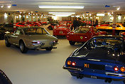 An impressive inventory! Brooks sold a Dino 246 GT in their Gstaad sale last December. The metallic blue car was claimed to be s/n 05032. When inspecting the car, noticed that the entire section on the frame in the engine bay (driver's side) where the s/n is stamped into the chassis had been removed. Instead the s/n could be found on the opposite end of the engine bay, on the passenger's side. The number read "0005032" and the stamping did not have anything to do with the letters which were used by the Factory to stamp the cars... This car came from Italy.When I entered the results of the sale in my database, I noticed that I had #05032 listed as "red, owned by Baroness Charlott von Wolff-Ickenstein of Koblenz/Germany in mid-1980's, for sale in May 1987". Well, that was more than ten years ago and I did not find this suspicious.Well, now this red #05032 has appeared near Braunschweig. It's still in Germany, now owned by Maurizio Mazzone of Lehre-Wendhausen/Germany, registered HE-GT 246...I wonder which was the actual car which was sold through Brooks