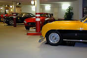 The garage of the Palace Hotel filled with rarities