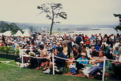 The crowd at Pebble Beach
