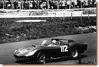 Nürburgring 1000 km 1963: The blue TR 61 s/n 0792 was entered by Scuderia Serenissima. Carlos Maria Abate and Umberto Maglioli finished 3rd