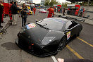 New Lamborghini Murciélago R-GT leaves pit garage for the first time