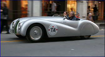 114 1937 BMW 328 Mm s/n REPLIA of 85.005 (with indicator lights under the headlights) Cane' G. - Galliani L. I