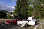 Alfa Romeo Giulietta Sprint & MG A