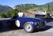 Ferrari 212 Export Touring Barchetta in the hands of Jeremy