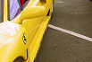 Ferrari F40 in yellow
