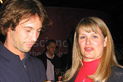 Jay Kay from Jamiroquai and  Suzanne Everingham