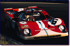 Le Mans 24h 1971 Scuderia Filipinetti entered the 512 M s/n 1050 for Manfredini and Gagliari