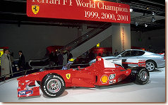 Being proud... Ferrari F1-2000 s/n 202 beneath...