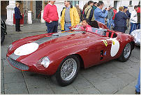 Ferrari 340 MM Touring Barchetta s/n 0294AM rebodied Monza stlye