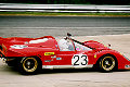Charles Arnott, driving a Ferrari 512 S, won one of the Disc Brake races