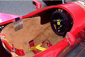 Interior of 412 T2 Formula One s/n 157
