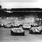 British Grand Prix 1967: Richard Attwood won a support race at the wheel of Maranello Concessionaires' Ferrari 250 LM s/n 6167