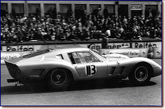Nürburgring 1000 km 1963: A 8th place was a good result for Kerrison/ Salmon in the 250GT SWB Drogo s/n 2735GT. It had been the famous Rob Walker car from 1961 that was raced by Stirling Moss