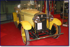 1924 Hispano Suiza Torpedo Le Baron, powered by a 7 litre six cylinder engine
