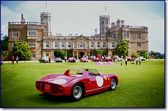 275 P Spider Fantuzzi s/n 0816 in front of Castle Ashby