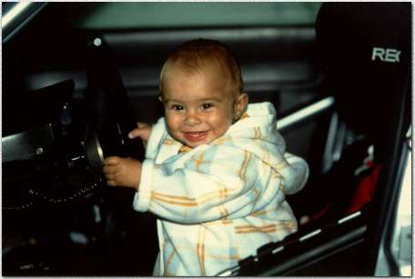 1996 Goffredo at the wheel of my A4