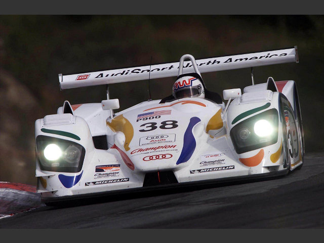 Andy Wallace in the Champion Audi R8 #38