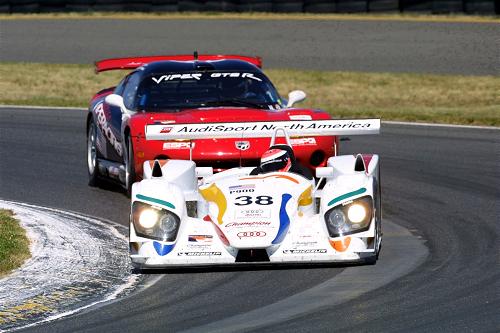 Johnny Herbert in the #38 Champion Audi R8
