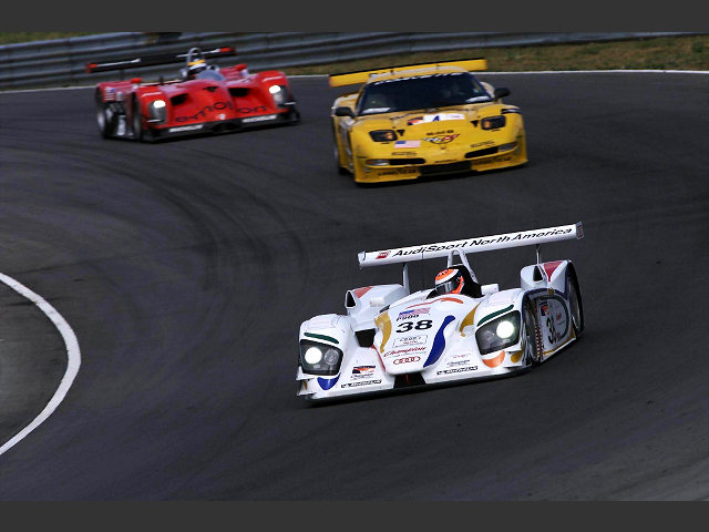 Johnny Herbert in the Champion Audi R8 #38