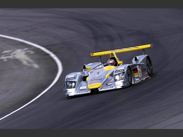 Rinaldo Capello in the Infineon Audi R8 #38