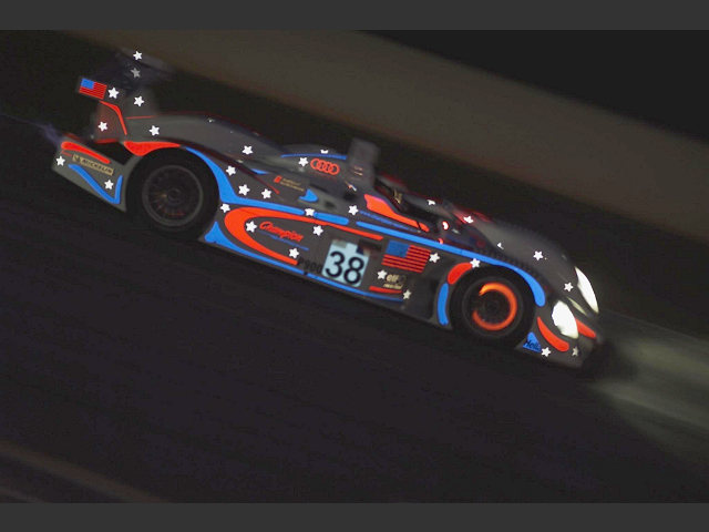 Johnny Herbert in the Champion Audi R8 #38