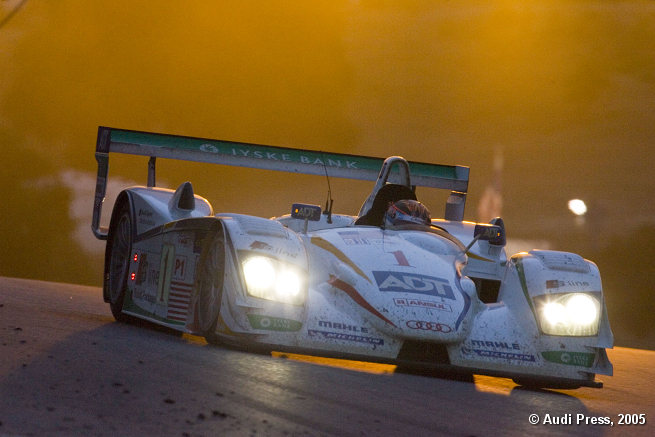 Audi R8 #1 (Team ADT Champion Racing), JJ Lehto