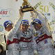 Christian Pescatori, Johnny Herbert and Rinaldo Capello