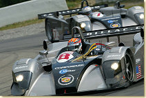 Cadillac pair.....JJ Lehto and Emmanuel Collard at Mosport