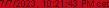 7/7/2023, 10:21:44 PM cet