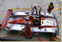 Driver change Tom Kristensen - Frank Biela