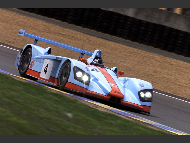 BBR 1/43 Audi R8R Gulf Team Johansson #4 - Le Mans 2001 (BG226) Occasion