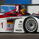 Frank Biela in the Infineon Audi R8 #1