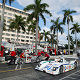 Stefan Johansson in front of Team Audi Sport North America&acute;s pits