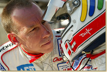 Andy Wallace (left) and Tom Kristensen