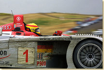 Frank Biela in the Audi R8 #1