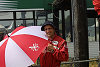 Singing in the rain........Audi's answer to Gene Kelly.........Kyle Chura .......... Press Officer Audi Sport North America