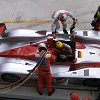 Driver change Tom Kristensen - Frank Biela