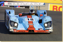 Stefan Johansson and the Gulf Audi R8 returns to the ALMS