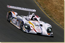 Andy Wallace in the Champion Audi R8 #38