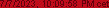 7/7/2023, 10:10:02 PM cet