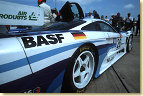 Franz Konrad's Saleen qualified on pole in GTS and beat the factory Corvettes in the race