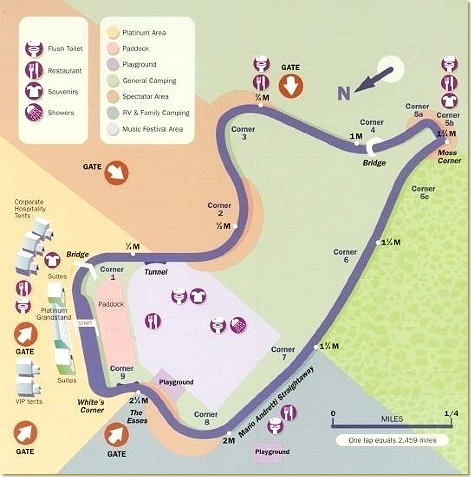 Mosport Track Map