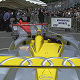 The Infineon Audi R8 at the scrutineering