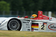 Frank Biela in the #2 Infineon Audi R8